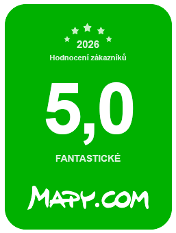 5 hvězdiček Mapy.cz 2025